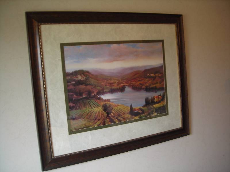 lot 12 image: Framed Picture 35x46