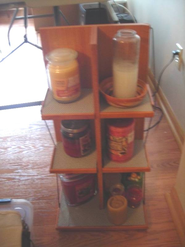 lot 30 image: Shelf And All Candles