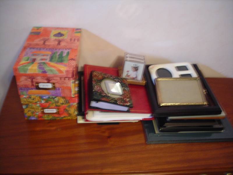 lot 85 image: Photo Albums, Frames, Storage Boxes