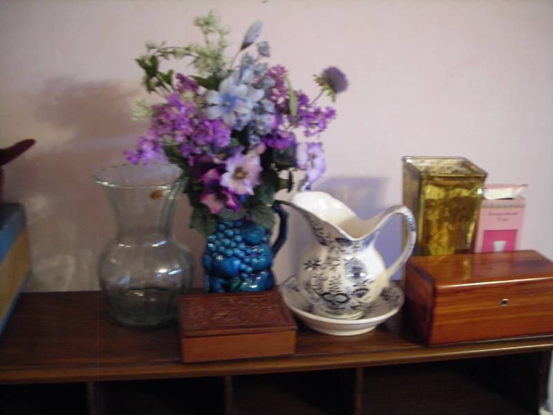lot 89 image: Glassware, Trinkets, Vases, More