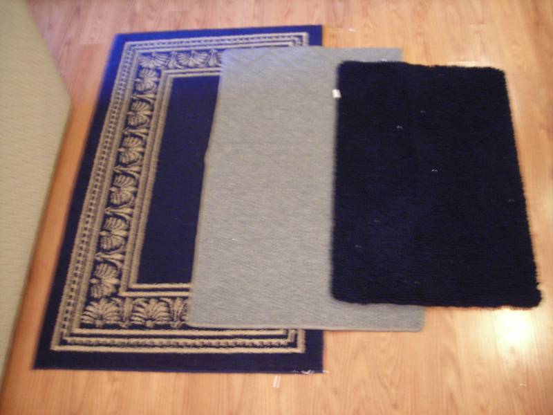 lot 138 image: 3-Assorted Rugs