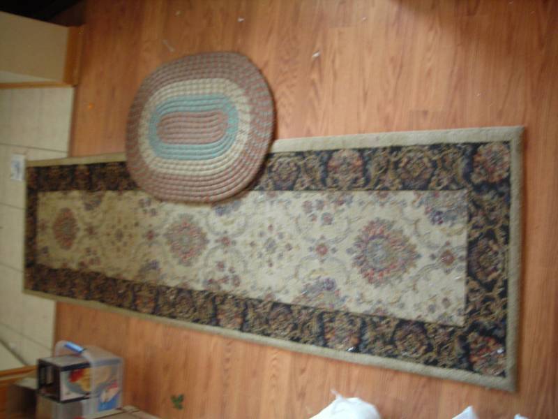 lot 143 image: Runner Rug (95 Inches), Oval Braided (30 Inches)