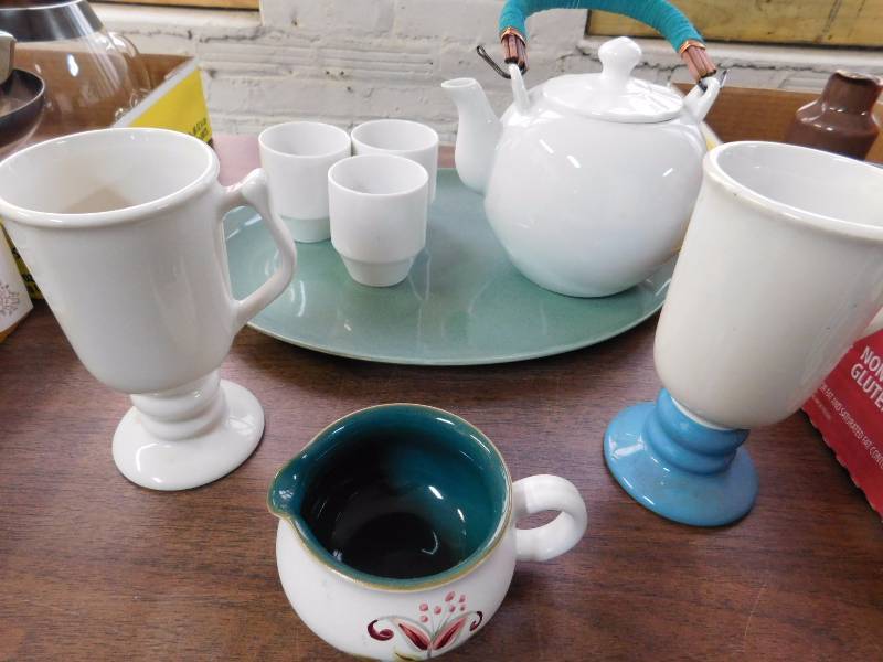 serving ware tea related items