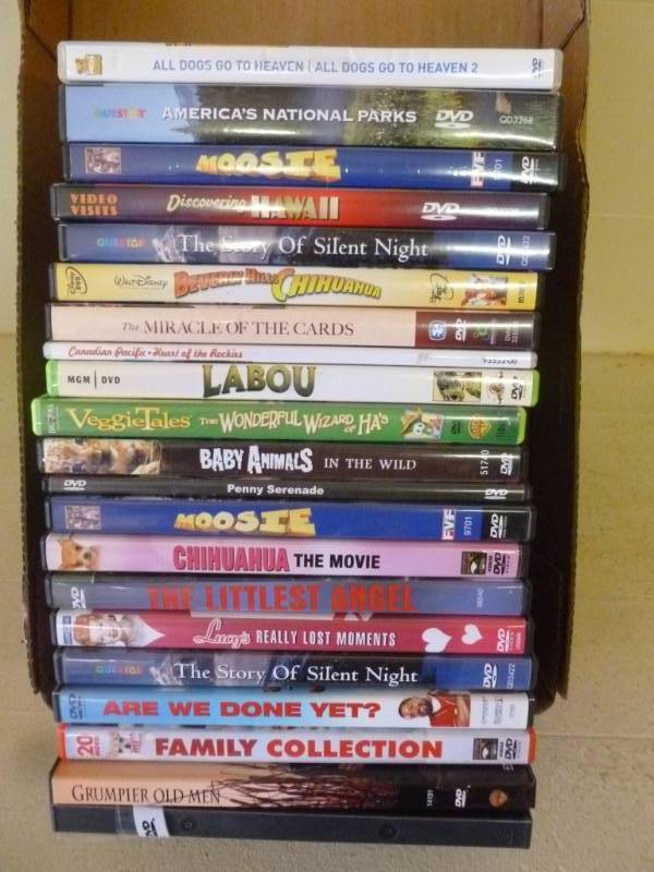lot 32 image: DVD Movies