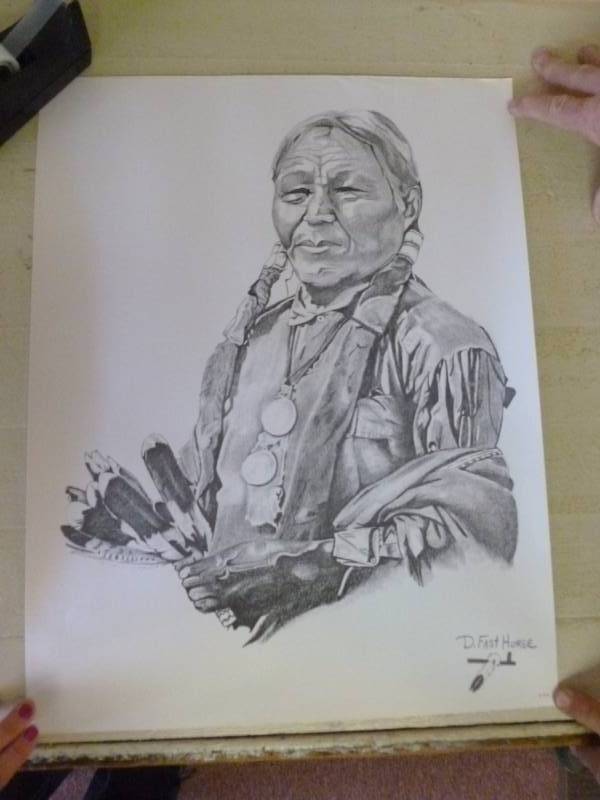 lot 167 image: Native Print