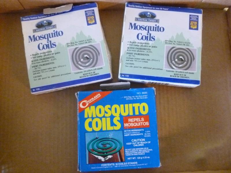 lot 184 image: Mosquito Coils