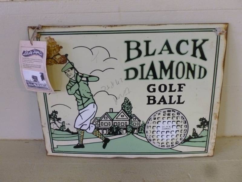 lot 220 image: Metal Sign