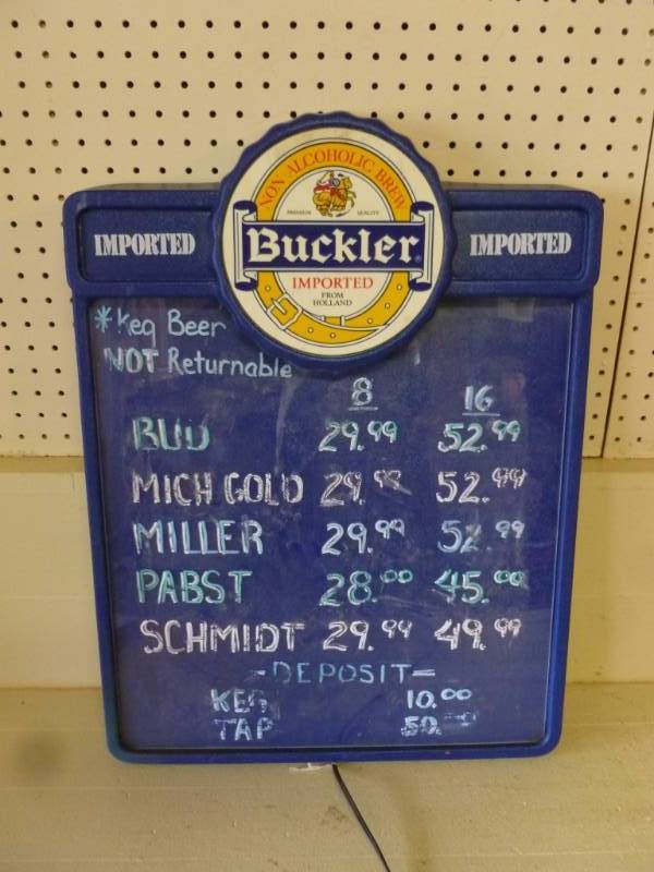 lot 221 image: Beer Lightup