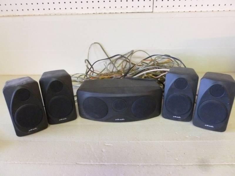lot 241 image: Polk Audio Surround Speakers