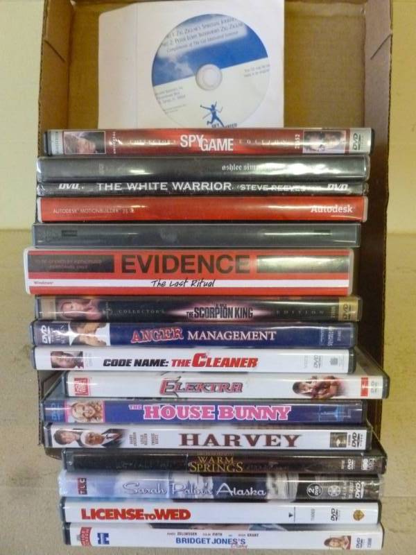lot 297 image: DVD Movies