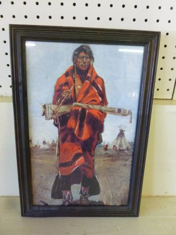 lot 336 image: Native American Picture