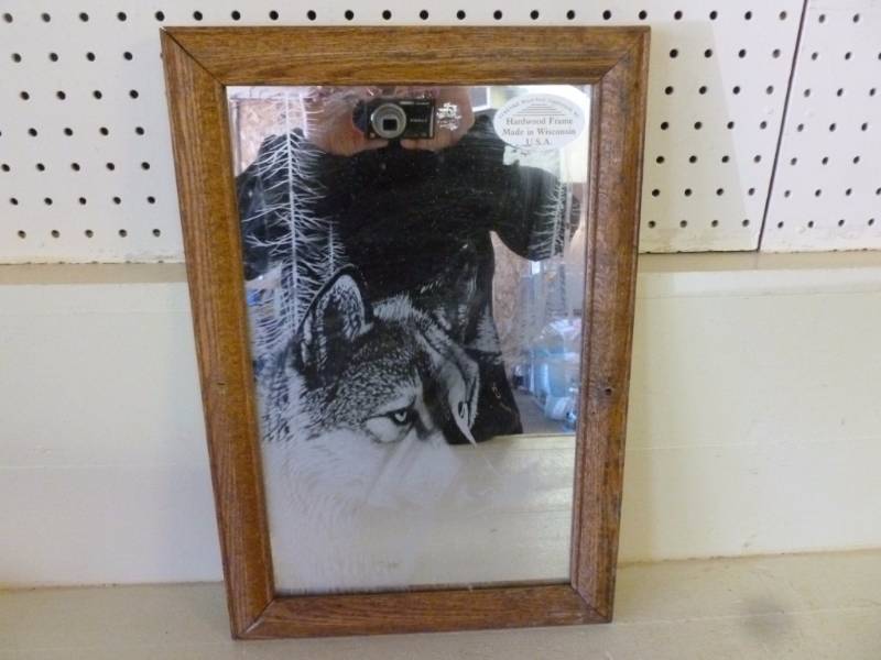lot 337 image: Wolf Mirror