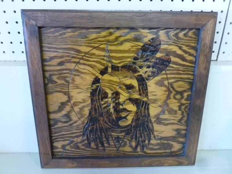 lot 338 image: Native American Picture