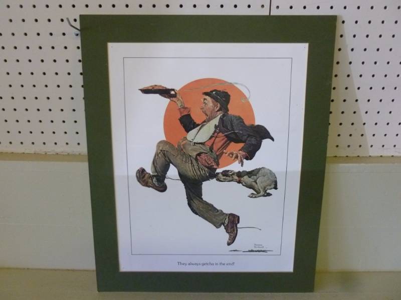 lot 340 image: Norman Rockwell Picture