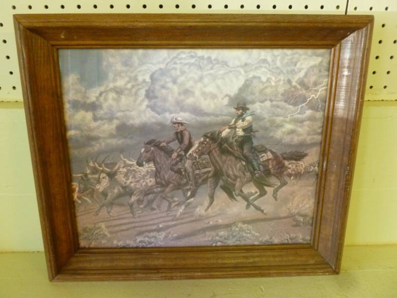 lot 341 image: Western Print