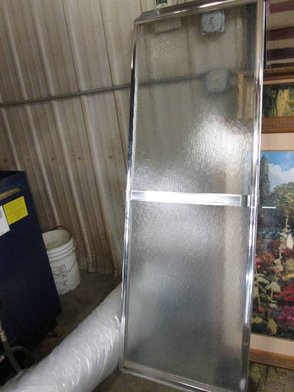 Sliding shower doors...