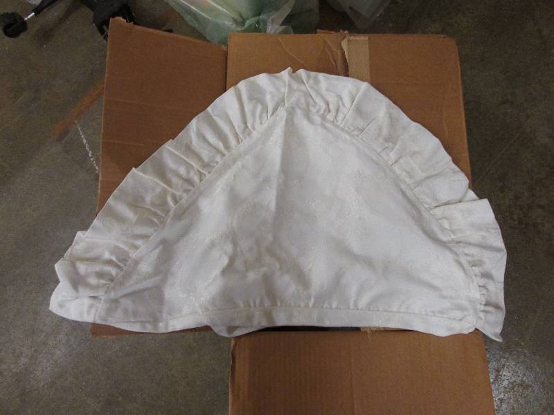 1 box linen pillow covers, half moo...