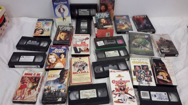 VHS assortment