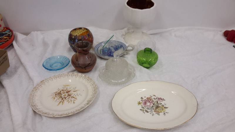 Glass, ceramic, plates
