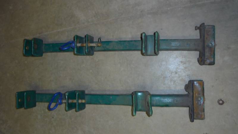 lot 29 image: Pair - Mounting Racks for Long Handled Equipment