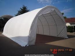 New Steel Framed Fabric Storage Building Party Tent