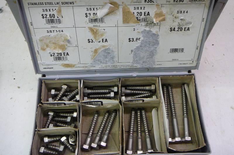 Stainless lags