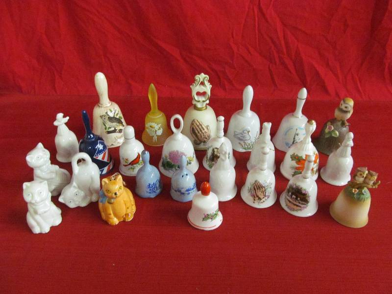lot 31 image: hand bells