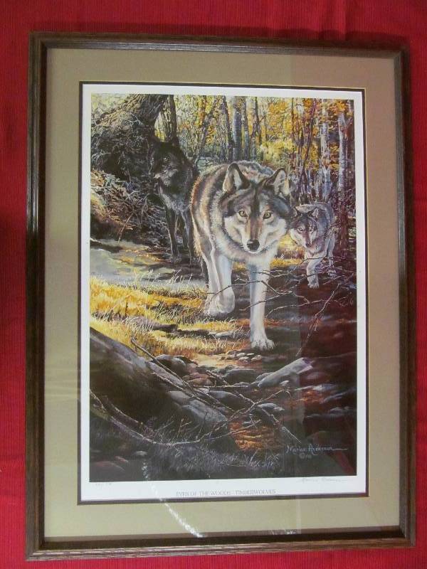 lot 70 image: print by Marion Anderson