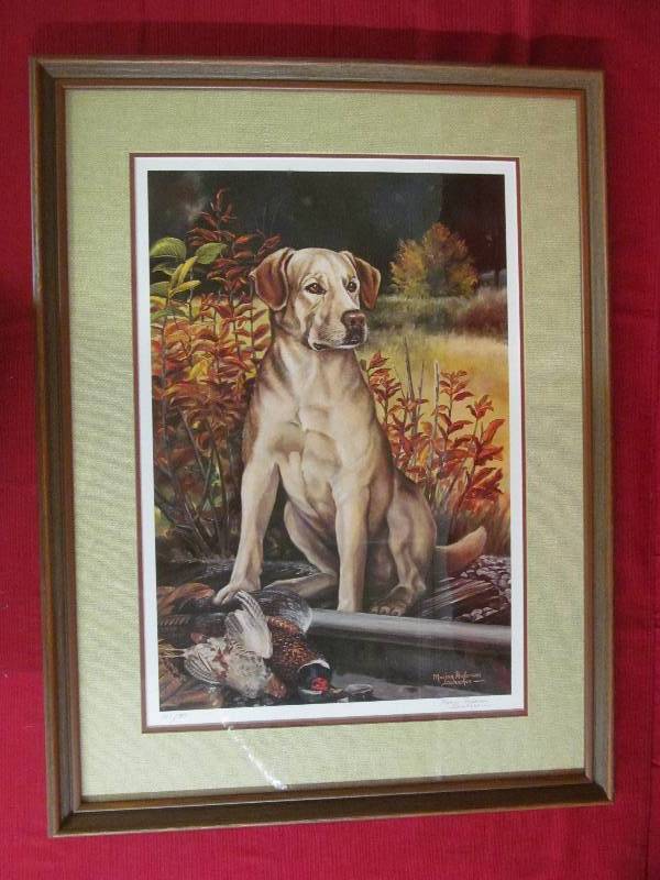 lot 71 image: print by Marion Anderson Schaefer