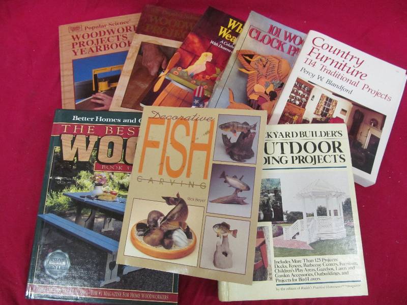 lot 316 image: Wood Working Books
