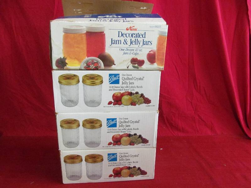 lot 172 image: Ball jelly jars