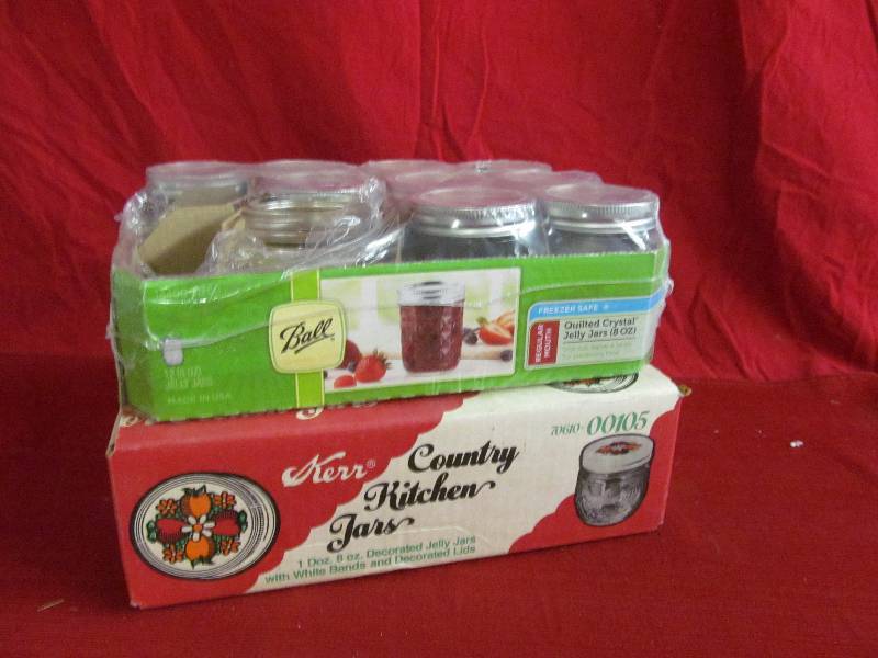 lot 173 image: Ball jelly jars
