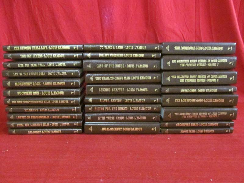 lot 215 image: Louis LAmour Books