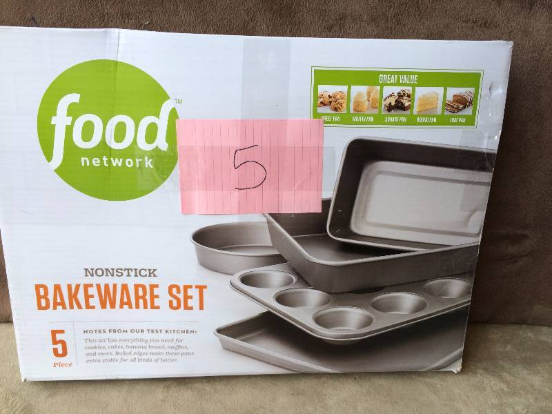 Food Network 5-pc. Nonstick Bakeware Set