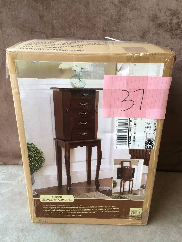 Amber Jewelry Armoire