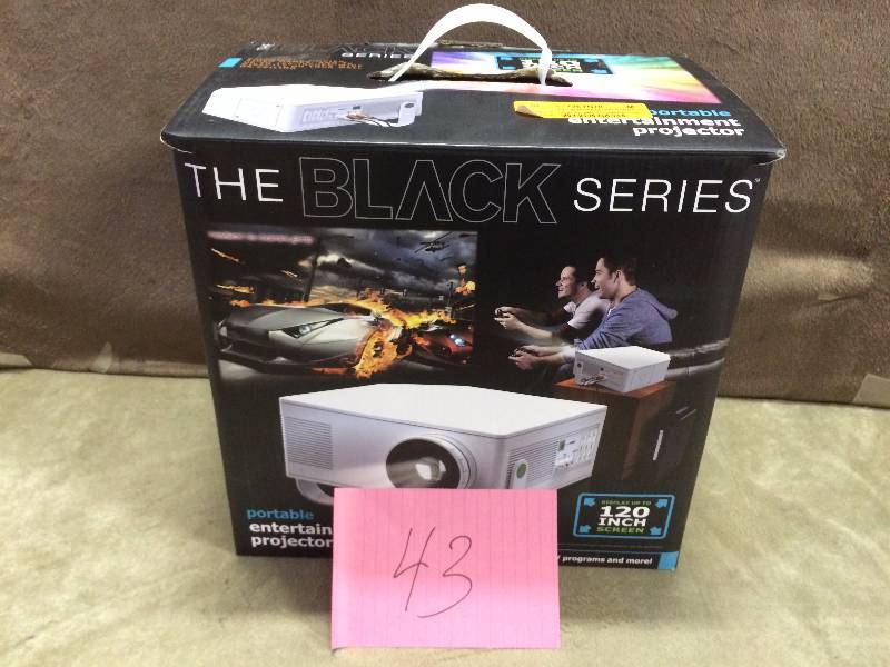 The Black series Entertainment Projector