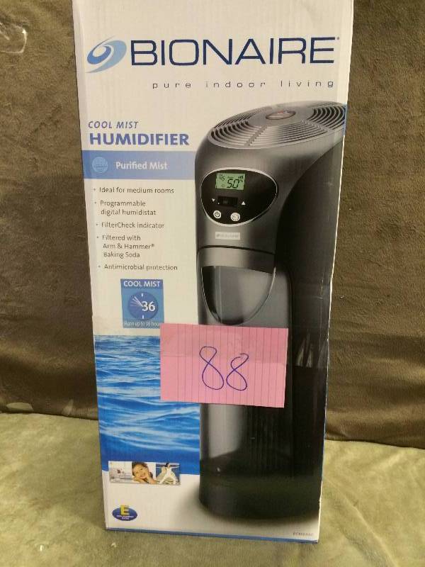 Bionaire Cool mist humidifier