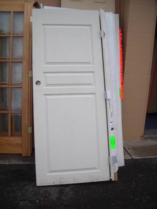 door 32x80 wood New Materials & 32x80  Wood Used Doors  Door  Building