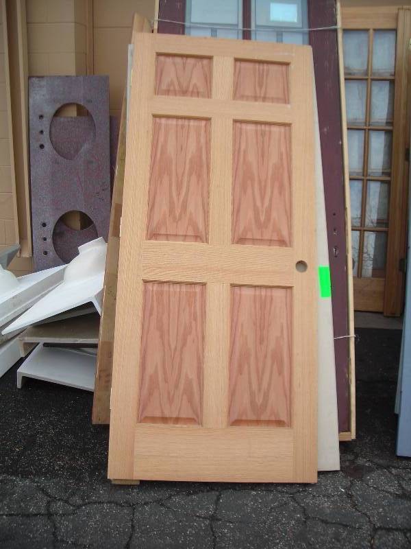 34x80 Oak Veneer Door