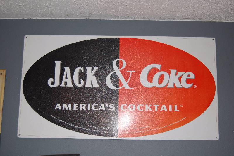 Jack & Coke Sign