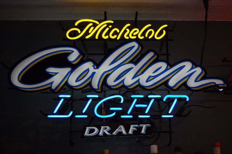 Michelob Golden Light Neon Sign