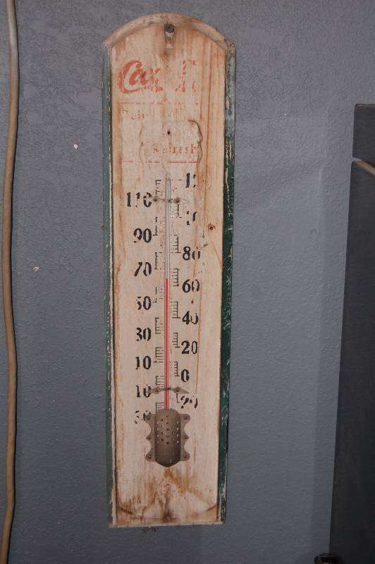 Vintage Coca-Cola Thermometer Sign