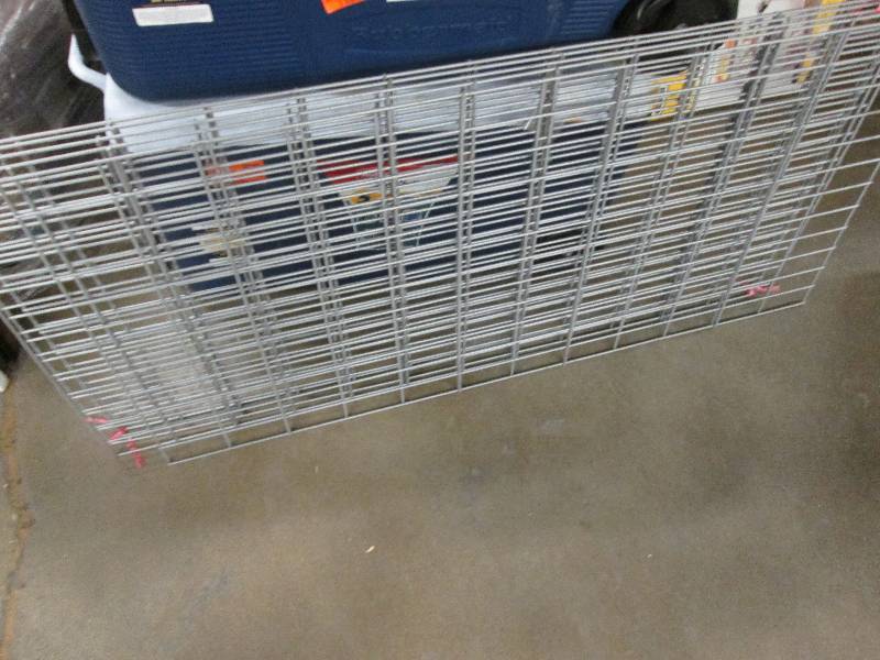 lot 52 image: Metal panels lot of 5 4x2 ft...