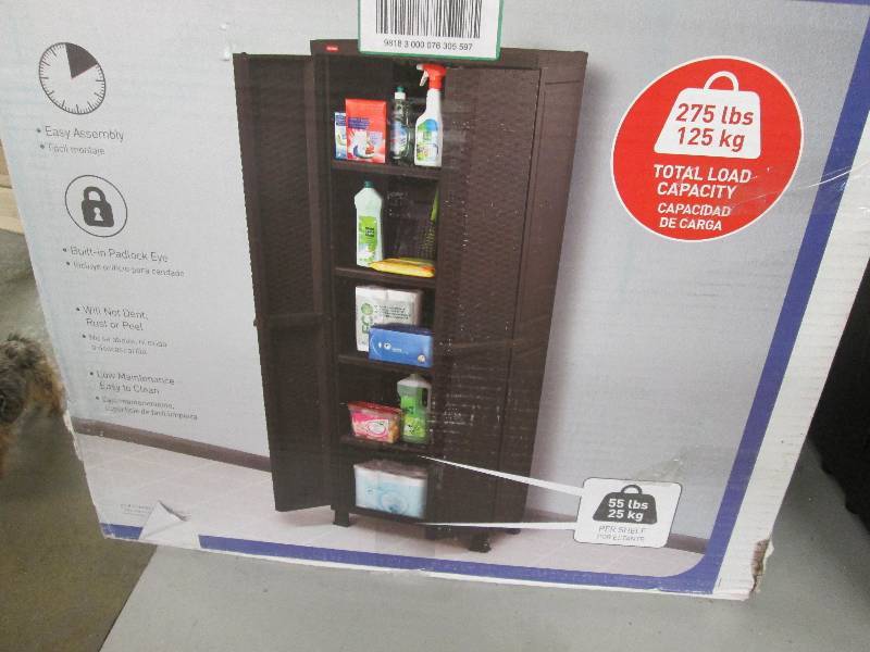 lot 85 image: Keter 26 inch Ratten Cabinet...