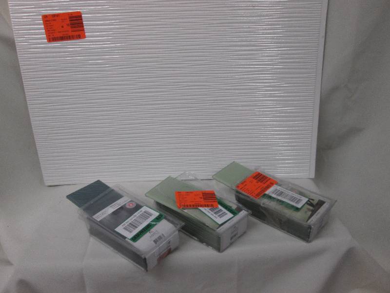 lot 106 image: 18X24 in ripple sheet, 2 packs gree...