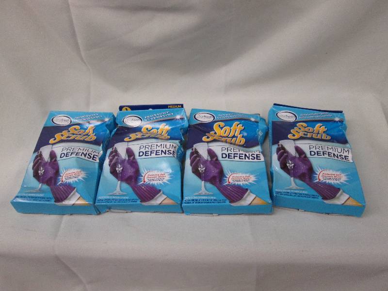 lot 128 image: Lot of 4 Soft Scrub Premiun Defense...