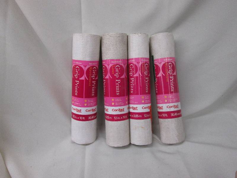 lot 132 image: 4 rolls non-adhesive Grip-Prints li...