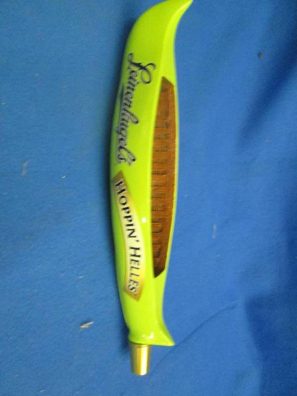 Linenkugels hoppin helles beer tap...