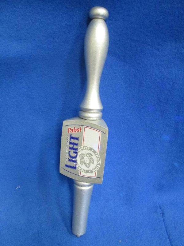 Pabst cold filtered light beer tap ...