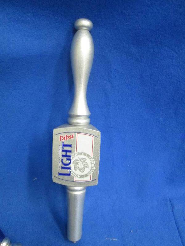 Pabst cold filtered light beer tap ...